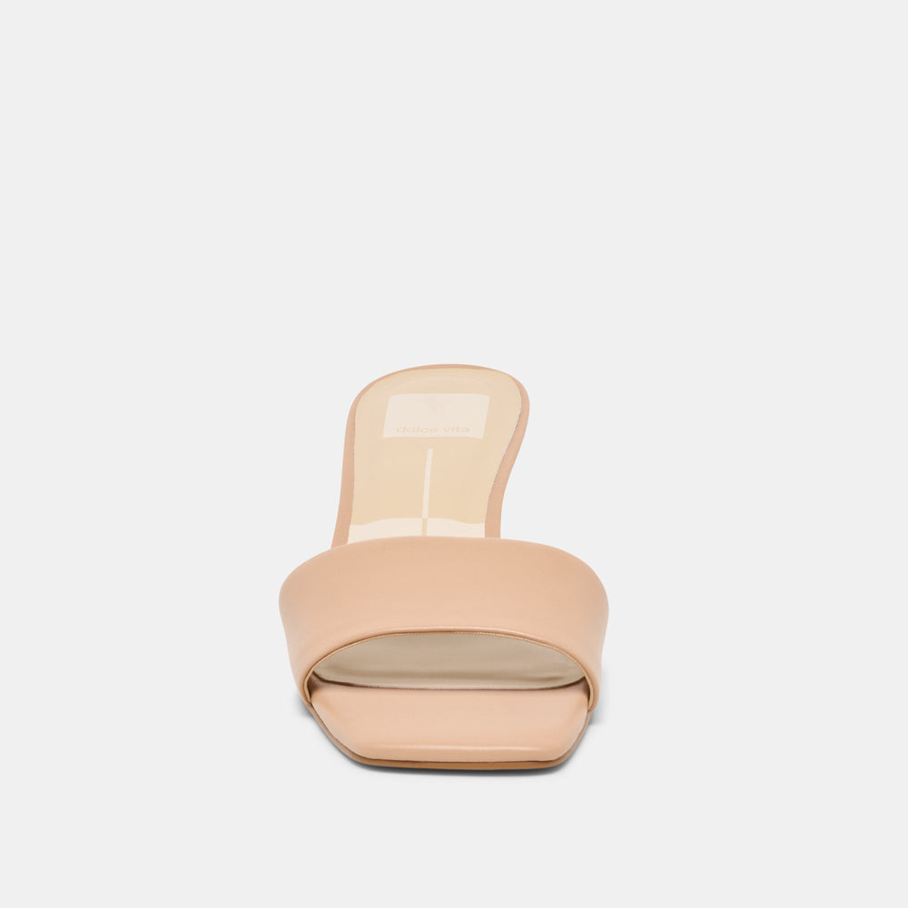 Dolce Vita SHOES | Rexa Light Tan Leather Heels