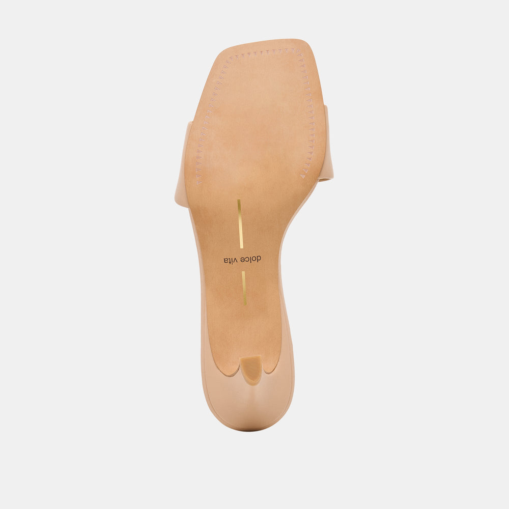 Dolce Vita SHOES | Rexa Light Tan Leather Heels