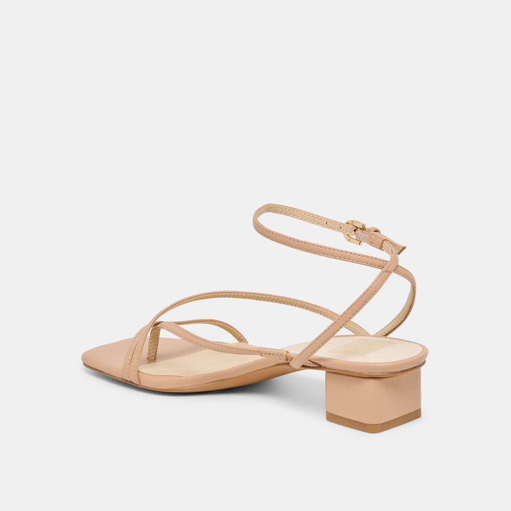 Dolce Vita SHOES | Karlos Wide Lt Tan Leather Sandals