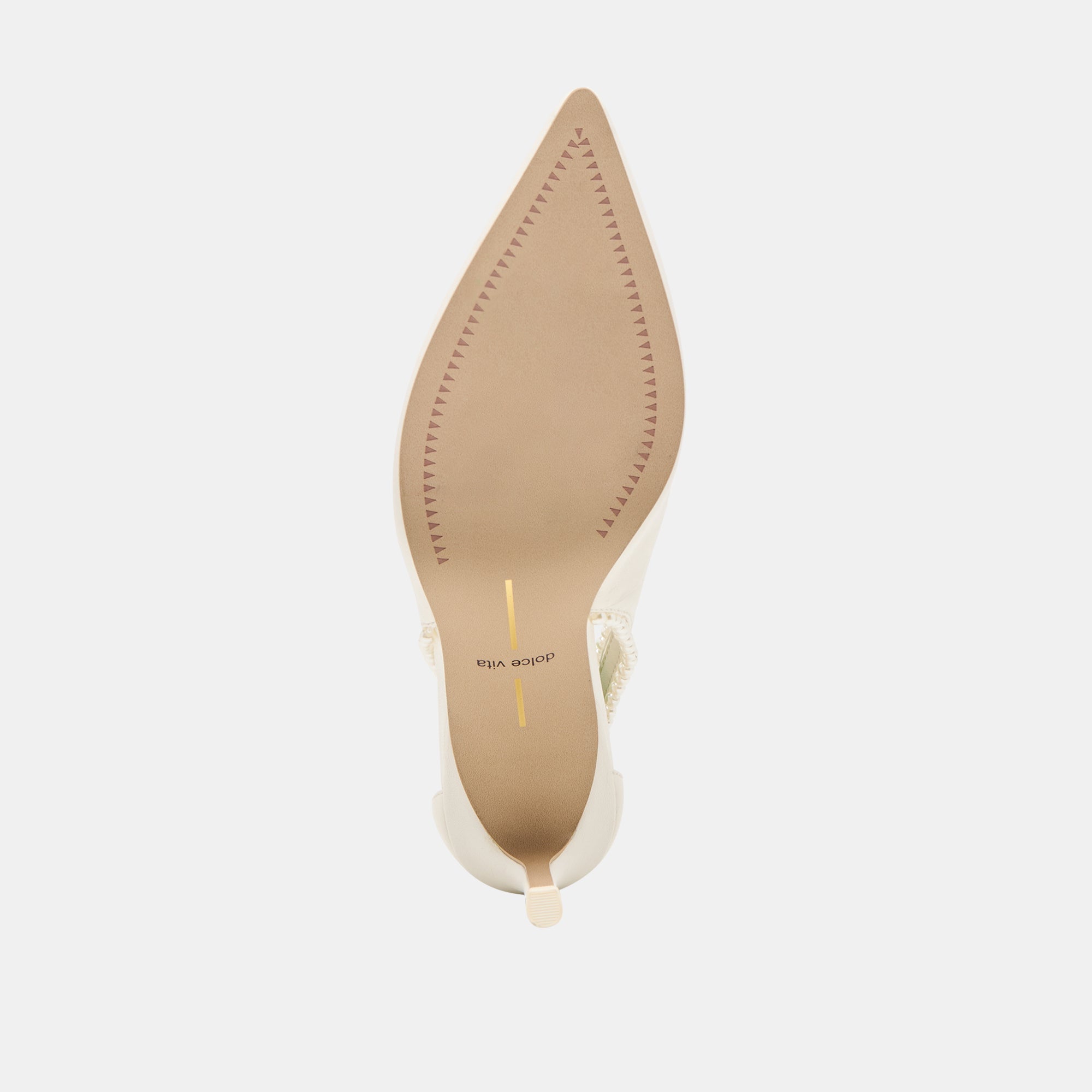 Dolce Vita SHOES | Kelson Pearl True White Leather Heels