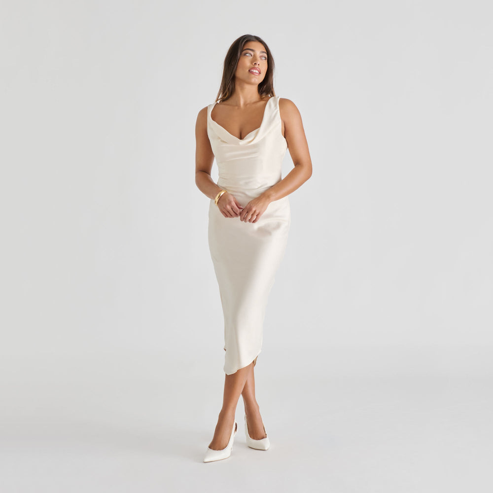 Dolce Vita SHOES | Kelson Pearl True White Leather Heels