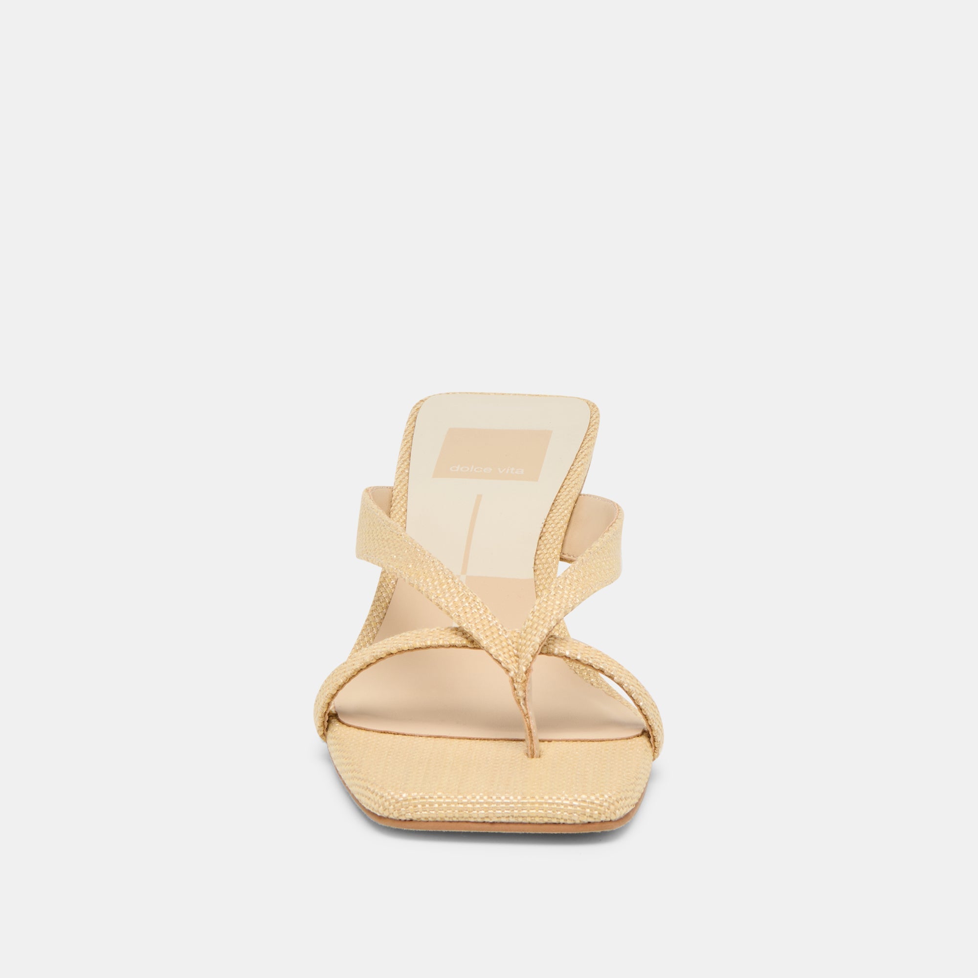 Dolce Vita SHOES | Brevel Natural Raffia Heels