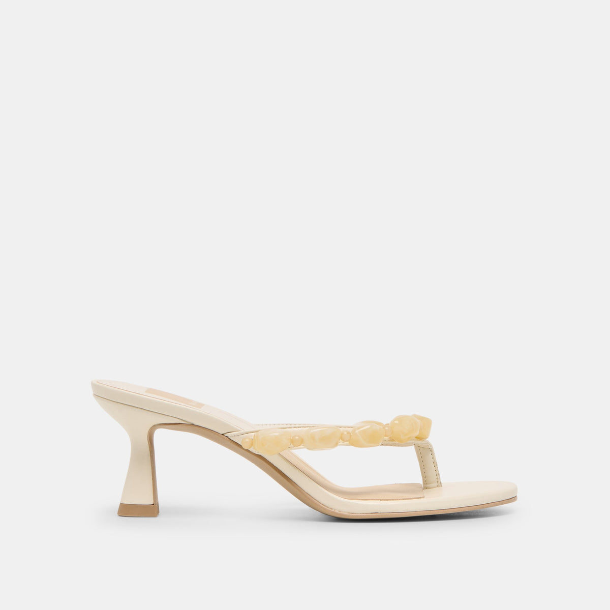 Dolce Vita SHOES | Daksie Off White Leather Heels