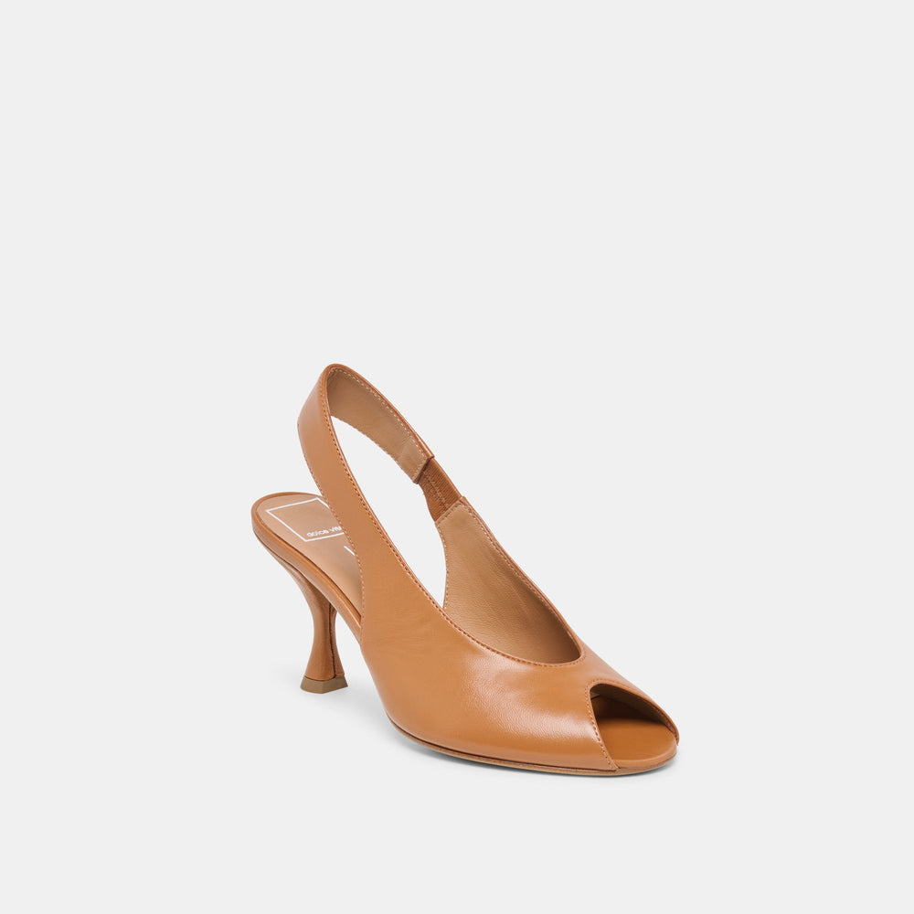 Dolce Vita SHOES | Madow Tan Leather Heels