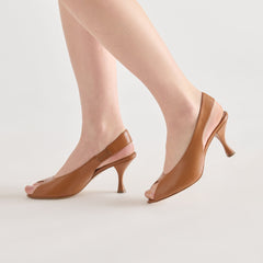 Dolce Vita SHOES | Madow Tan Leather Heels