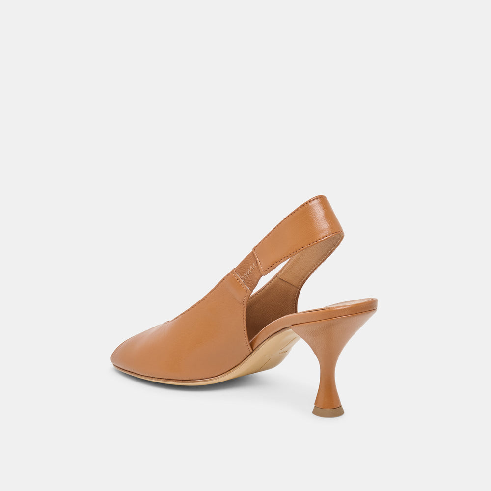 Dolce Vita SHOES | Madow Tan Leather Heels