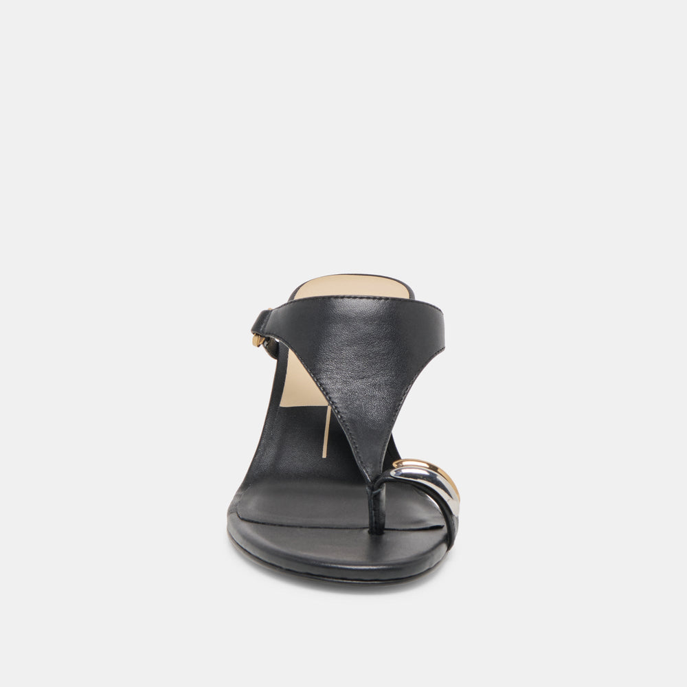 Dolce Vita SHOES | Derrel Black Leather Heels