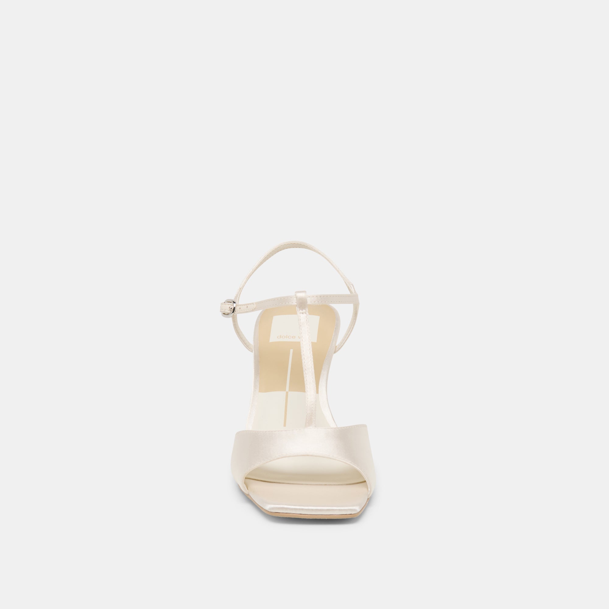 Dolce Vita SHOES | Hilery Off White Satin Heels