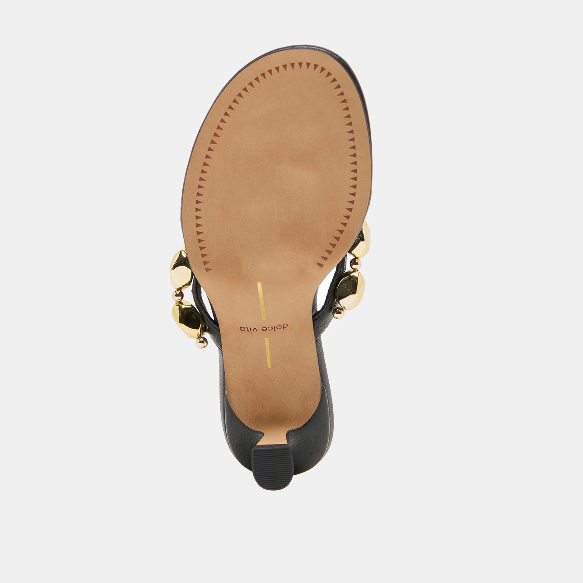 Dolce Vita SHOES | Daksie Black Leather Heels