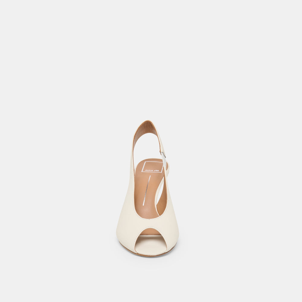 Dolce Vita SHOES | Madow Off White Leather Heels