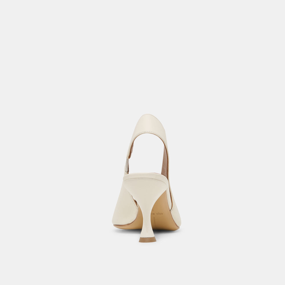Dolce Vita SHOES | Madow Off White Leather Heels