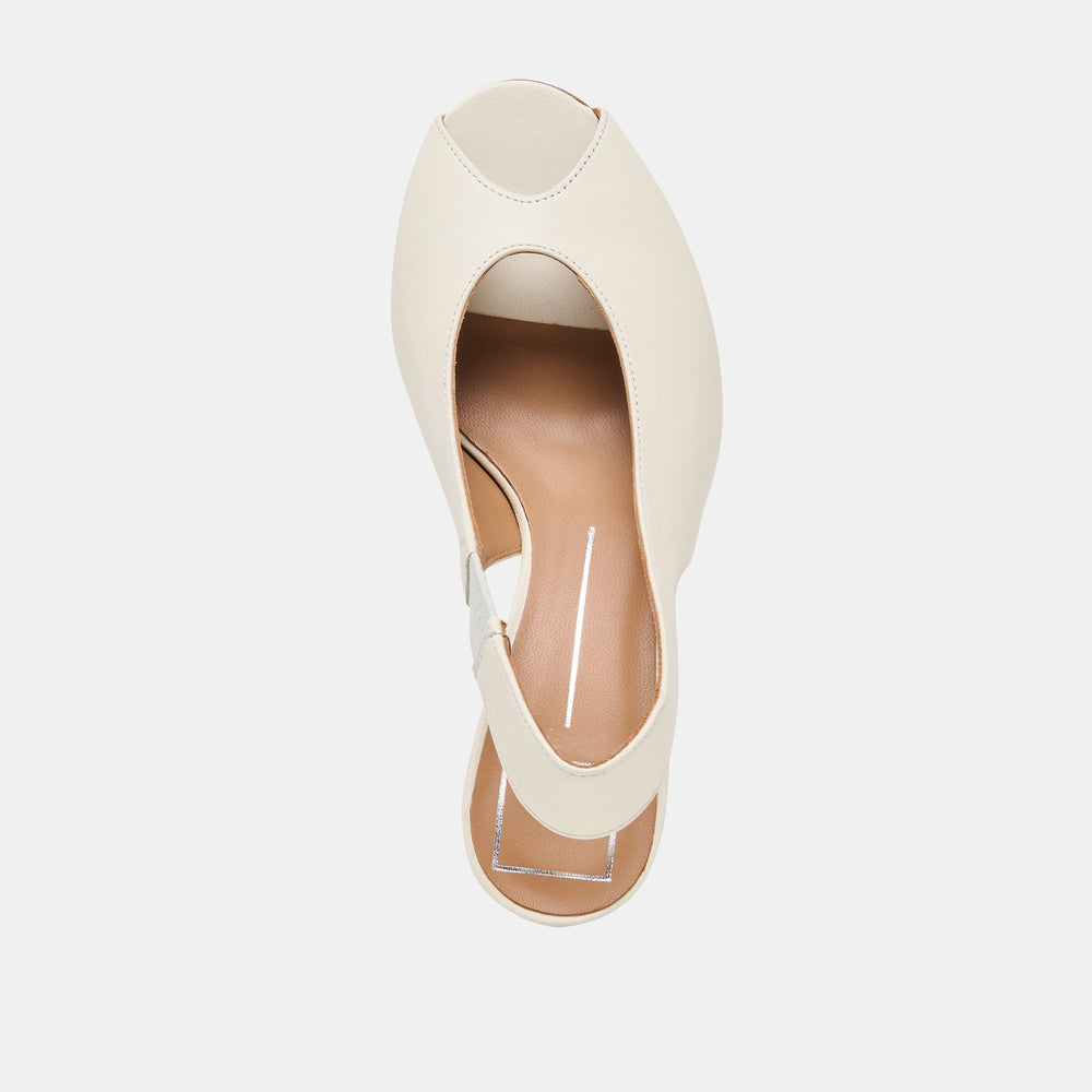 Dolce Vita SHOES | Madow Off White Leather Heels