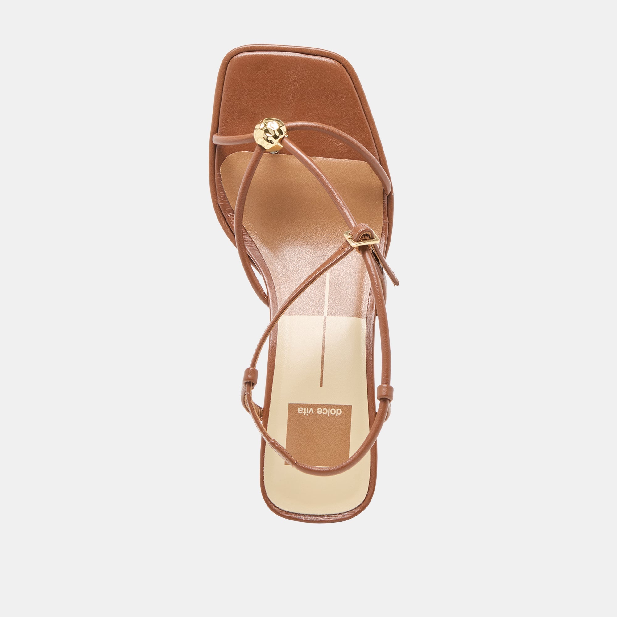 Dolce Vita SHOES | Mylee Cognac Leather Heels