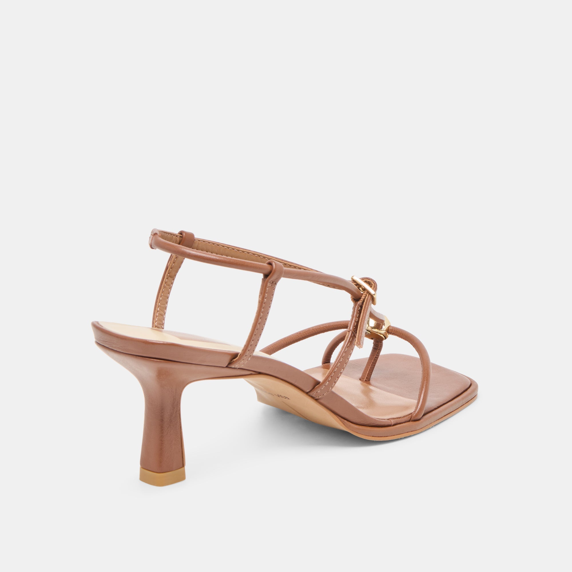 Dolce Vita SHOES | Mylee Cognac Leather Heels