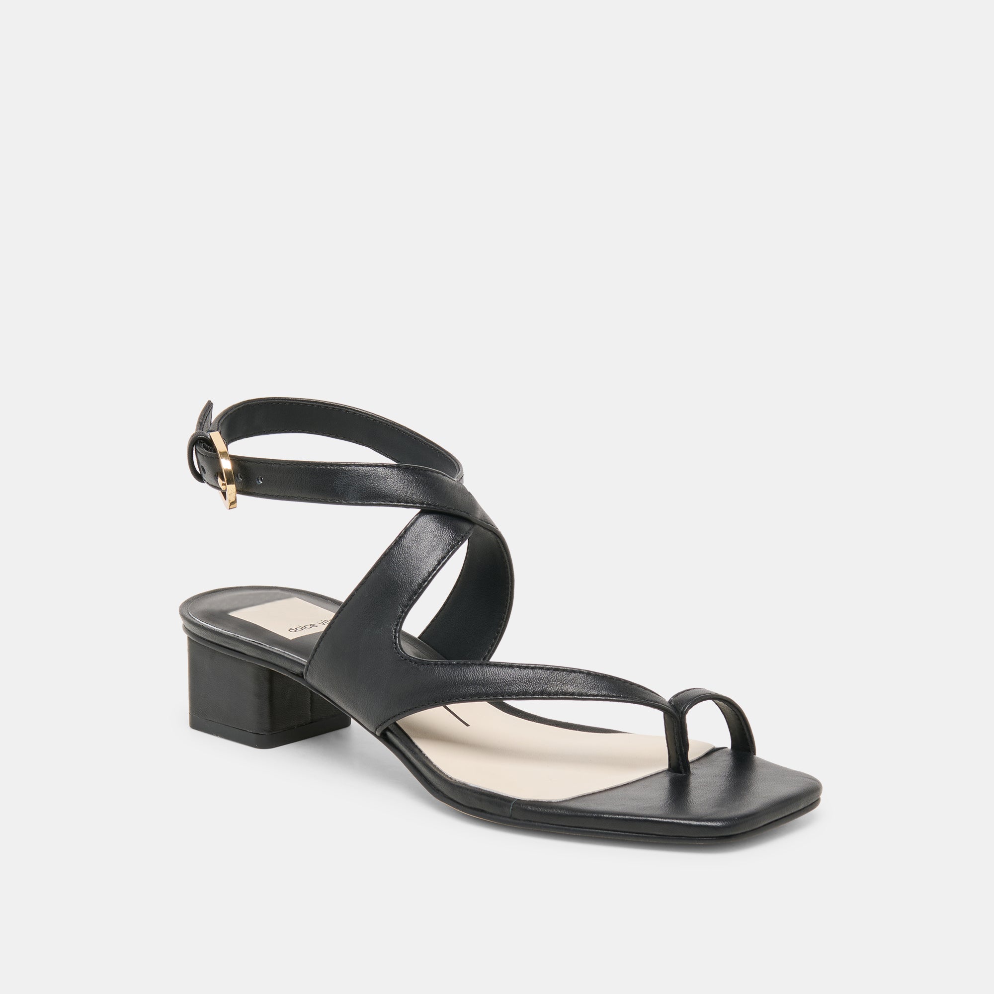 Dolce Vita SHOES | Kameo Black Leather Heels