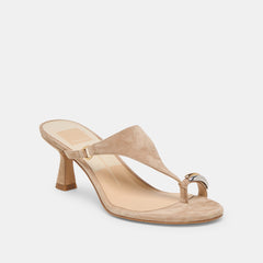Dolce Vita SHOES | Derrel Camel Suede Heels