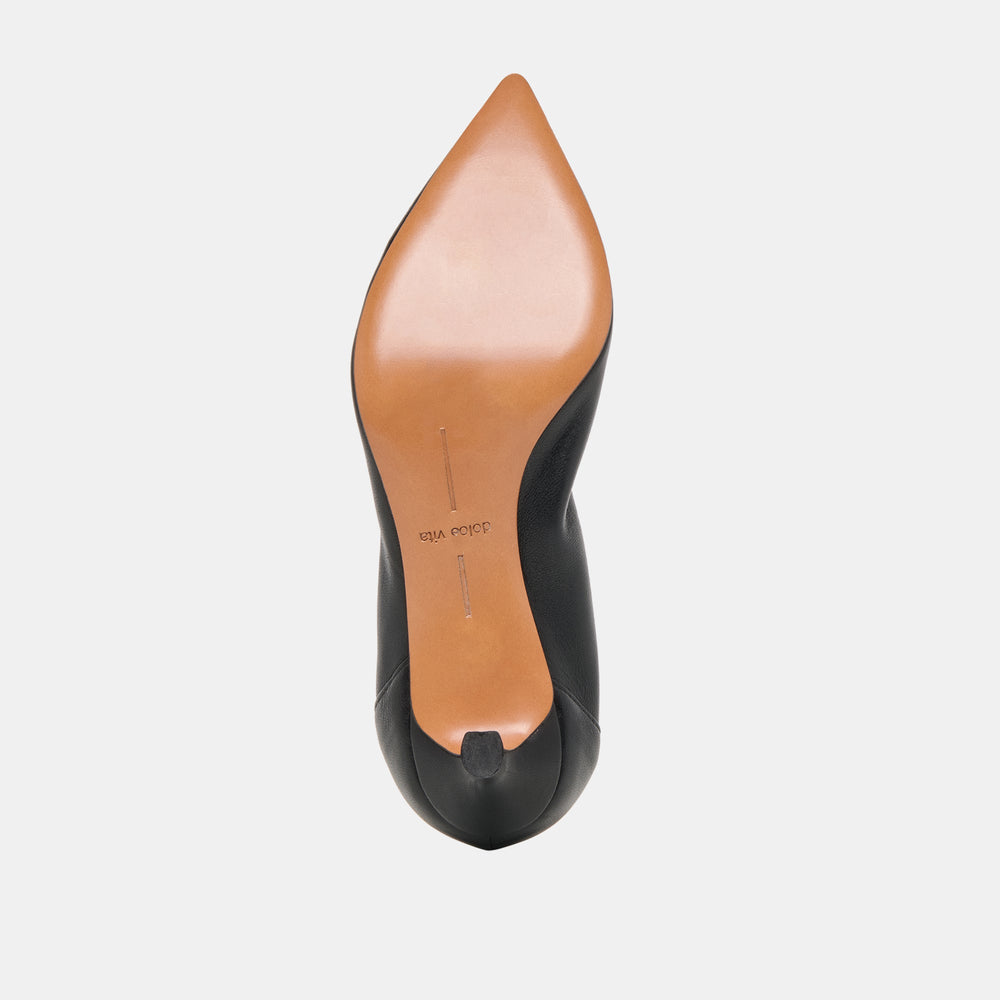 Dolce Vita SHOES | Celtin Black Leather Heels