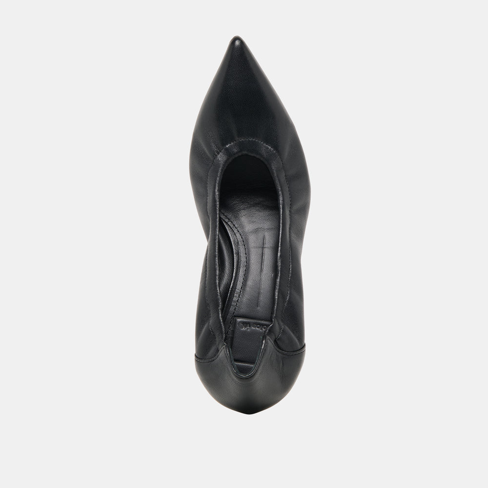 Dolce Vita SHOES | Celtin Black Leather Heels