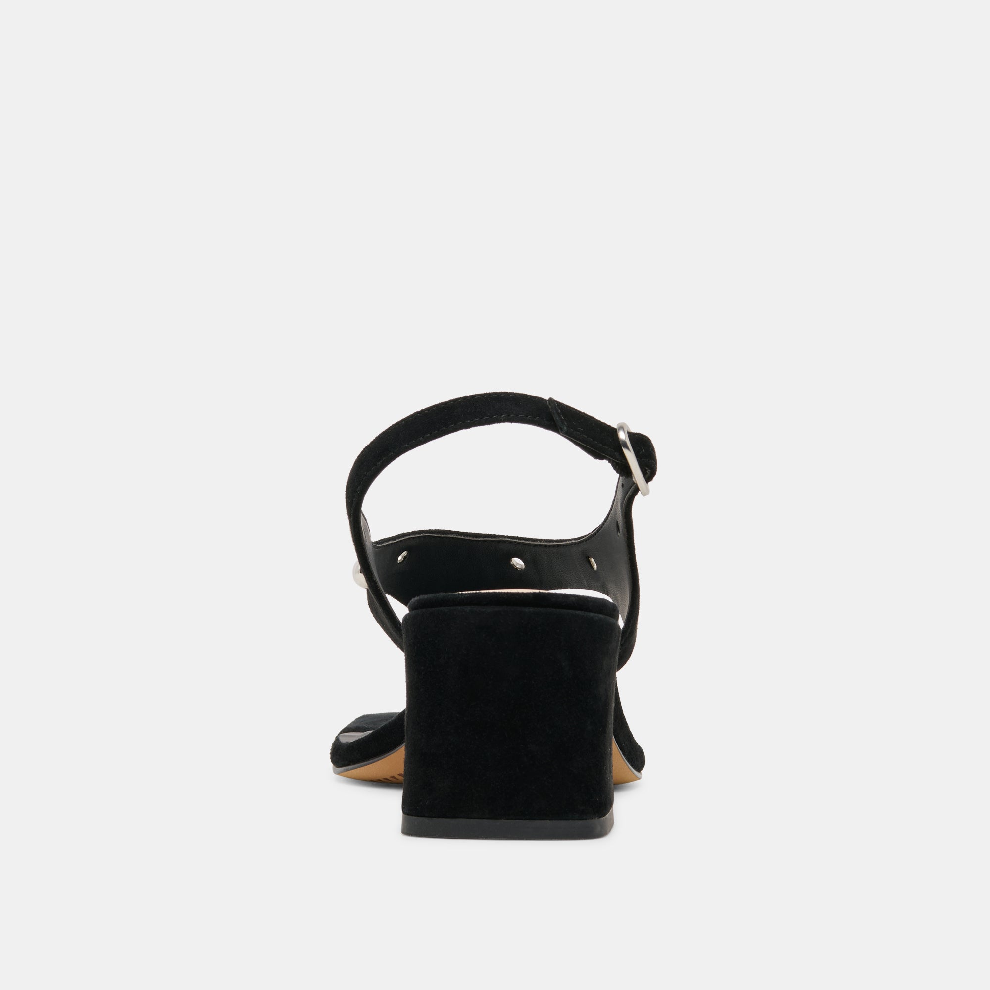 Dolce Vita SHOES | Yves Stud Onyx Suede Heels