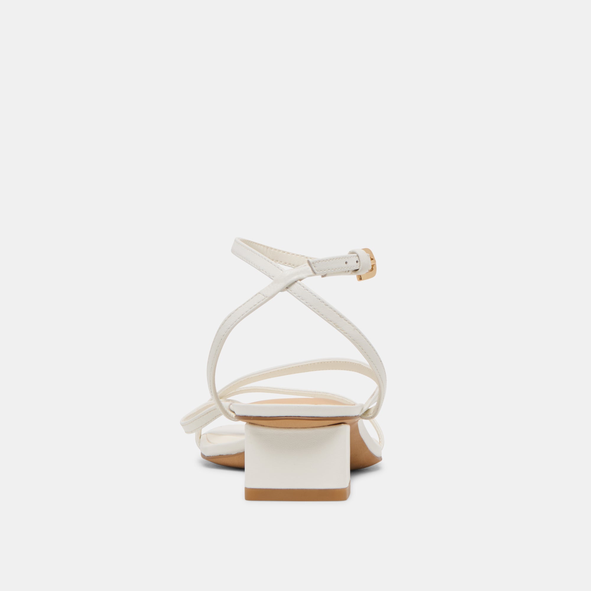 Dolce Vita SHOES | Karlos Wide True White Leather Sandals