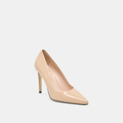 Dolce Vita SHOES | LANKY Tan Leather Closed-Toe Pump Stiletto Heels
