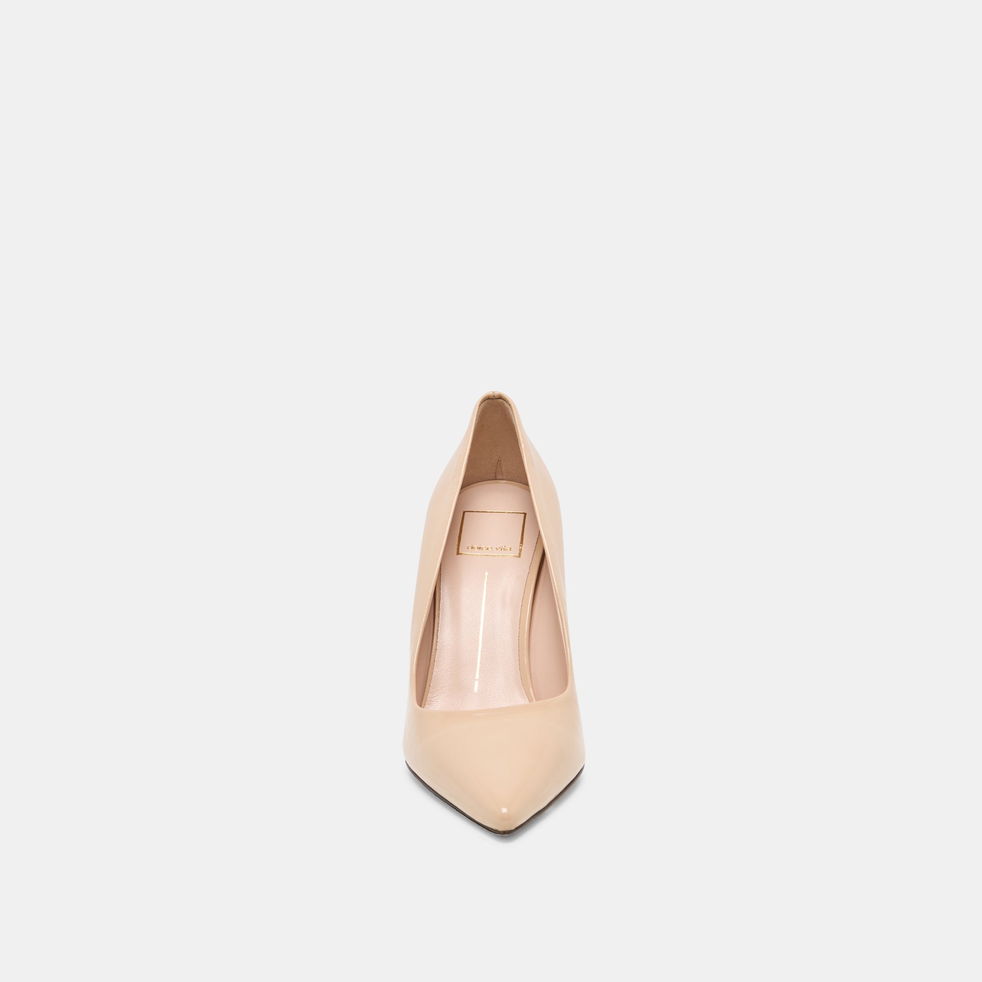 Dolce Vita SHOES | LANKY Tan Leather Closed-Toe Pump Stiletto Heels