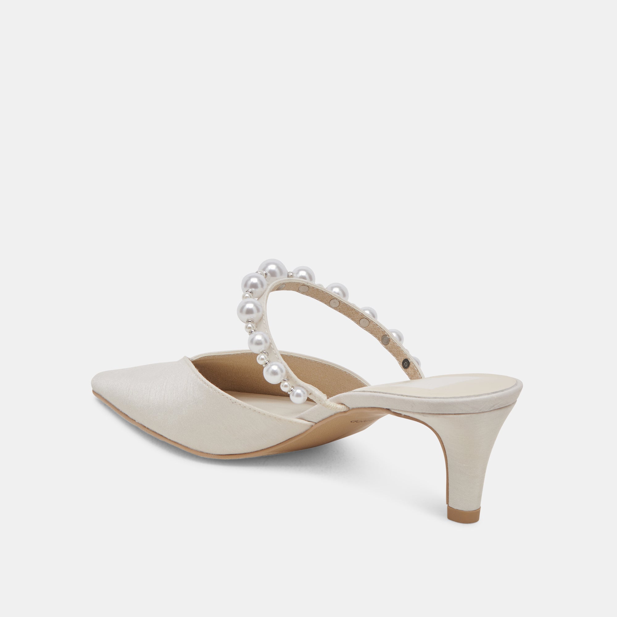 Dolce Vita SHOES | Kanika Pearl Mid Vanilla Pearl Heels