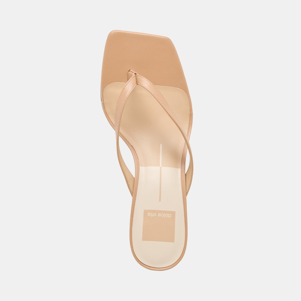 Dolce Vita SHOES | Ramia Cafe Leather Heels