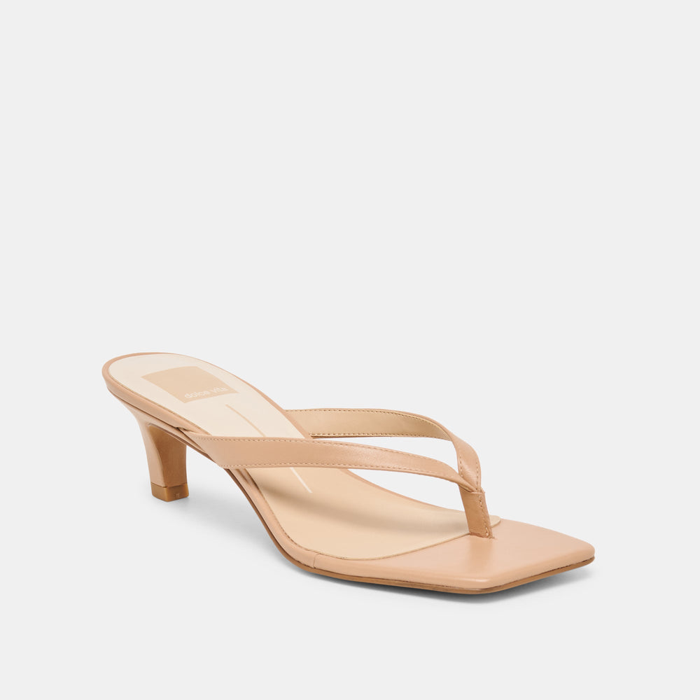 Dolce Vita SHOES | Ramia Cafe Leather Heels
