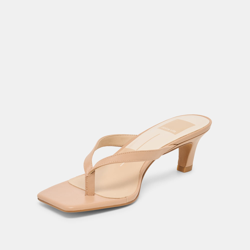 Dolce Vita SHOES | Ramia Cafe Leather Heels