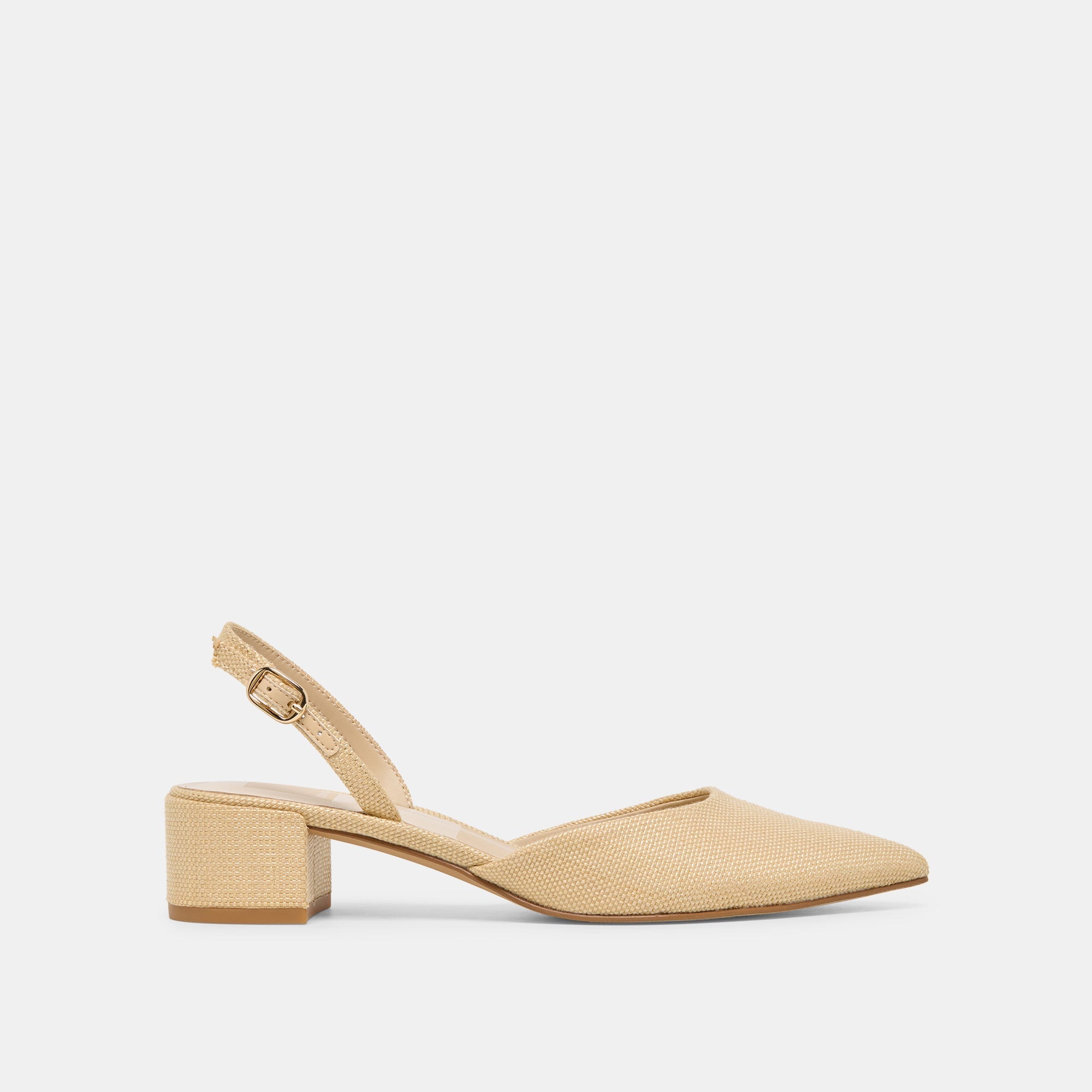 Dolce Vita SHOES | Carel Light Natural Raffia Heels
