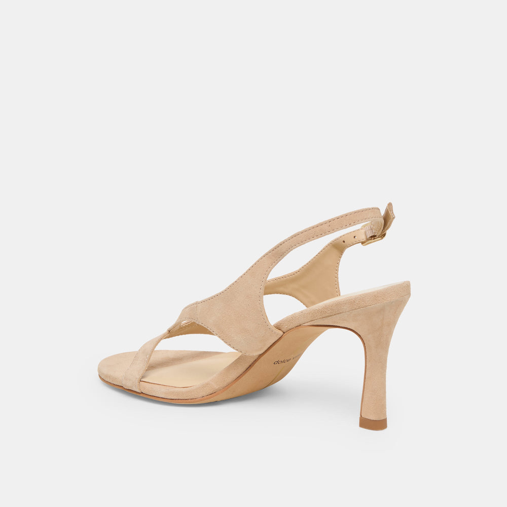 Dolce Vita SHOES | Izela Bamboo Suede Heels