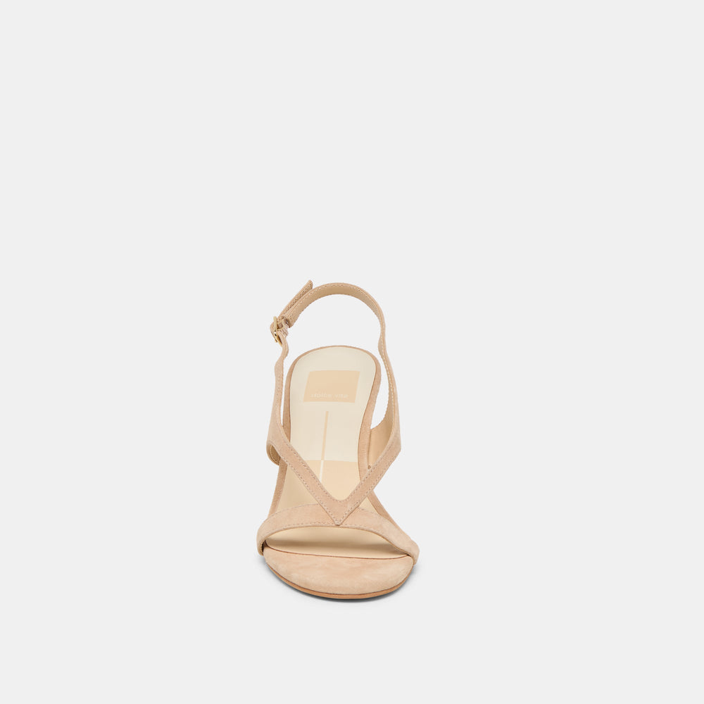 Dolce Vita SHOES | Izela Bamboo Suede Heels