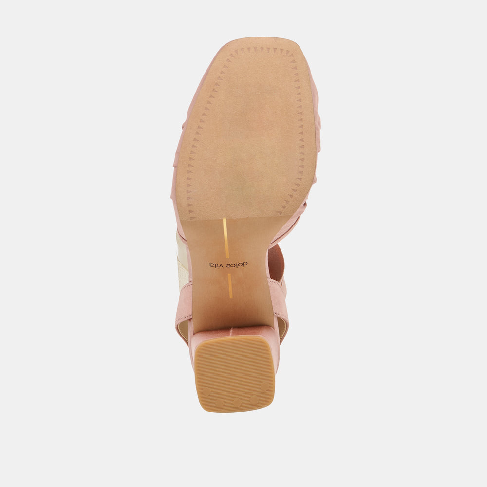 Dolce Vita SHOES | Tisha Lt Blush Satin Heels