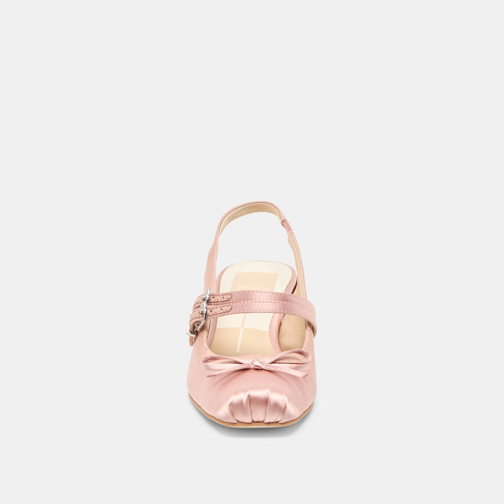 Dolce Vita SHOES | Loris Blush Satin Heels