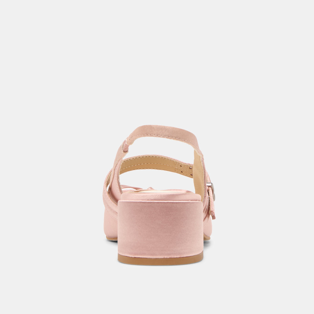 Dolce Vita SHOES | Loris Blush Satin Heels