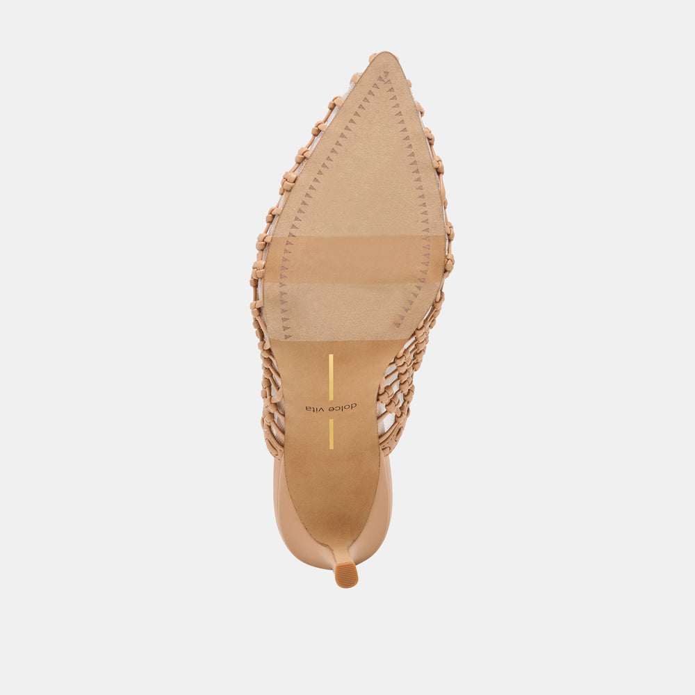 Dolce Vita SHOES | Yael Cafe Woven Stella Heels