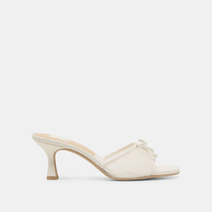 Dolce Vita SHOES | Galen White Tulle Heels