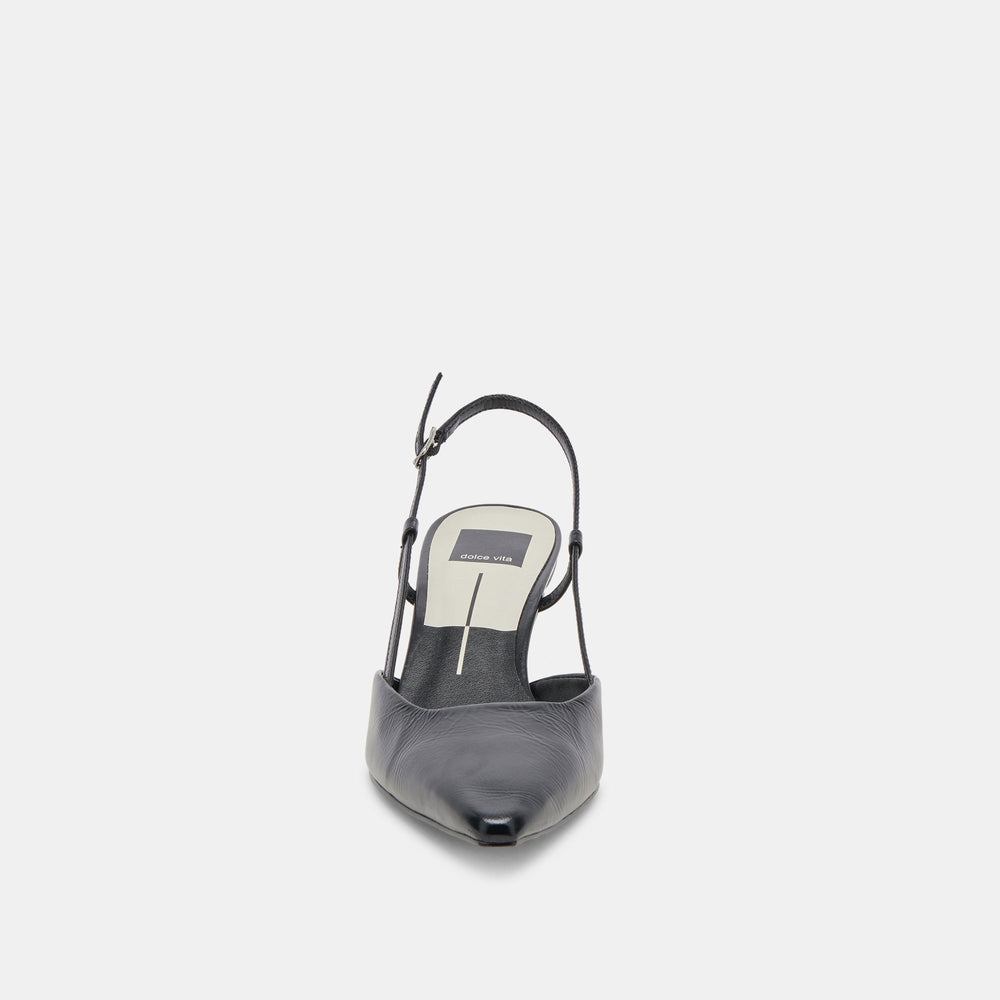 Dolce Vita SHOES | ODELA HEELS MIDNIGHT CRINKLE PATENT
 – Dolce Vita