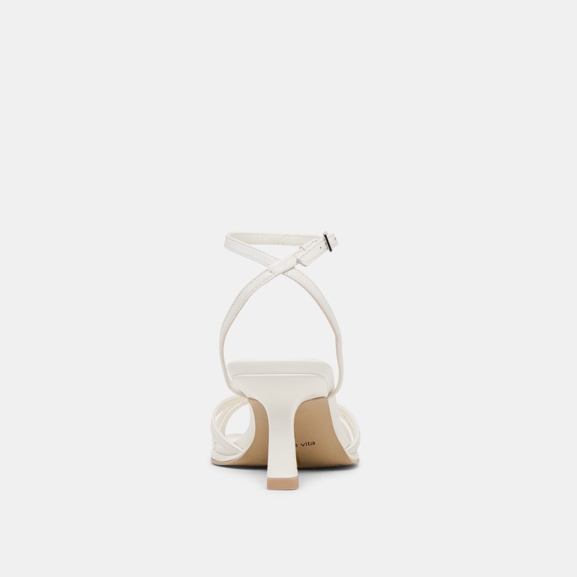 Dolce Vita SHOES | Manji True White Leather Heels