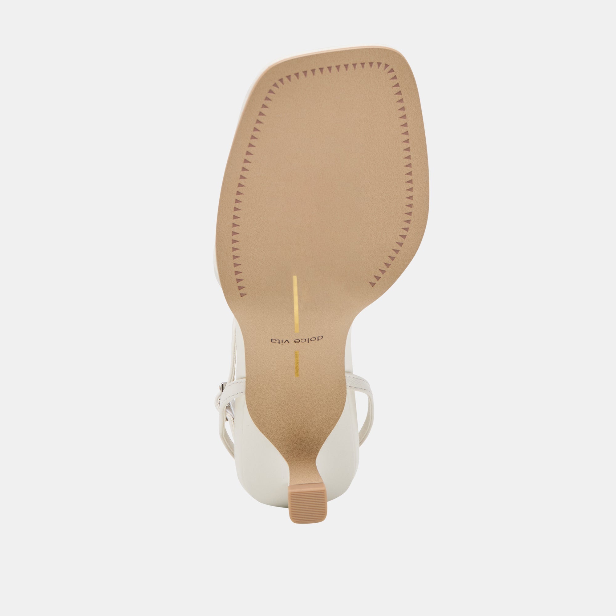 Dolce Vita SHOES | Manji True White Leather Heels