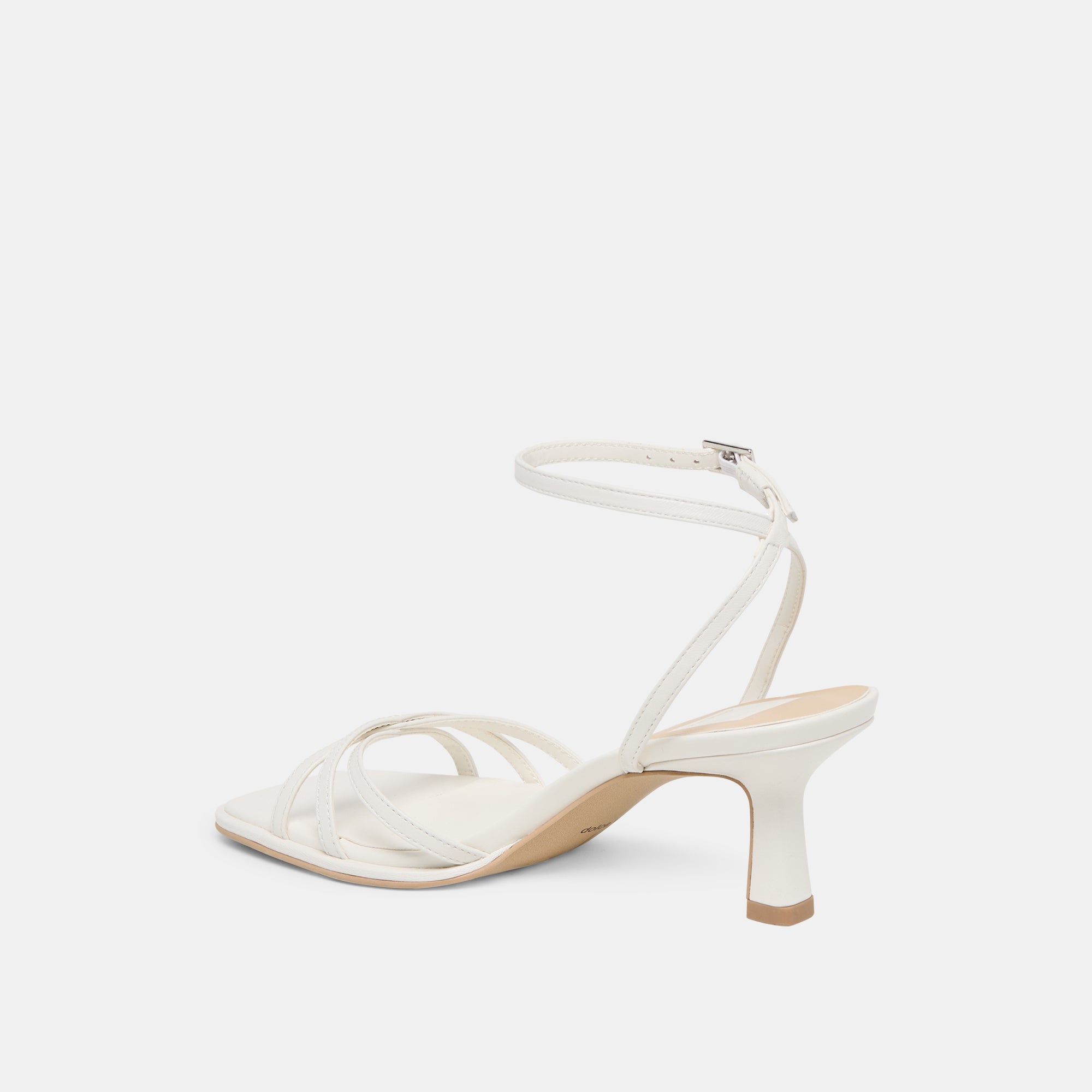 Dolce Vita SHOES | Manji True White Leather Heels