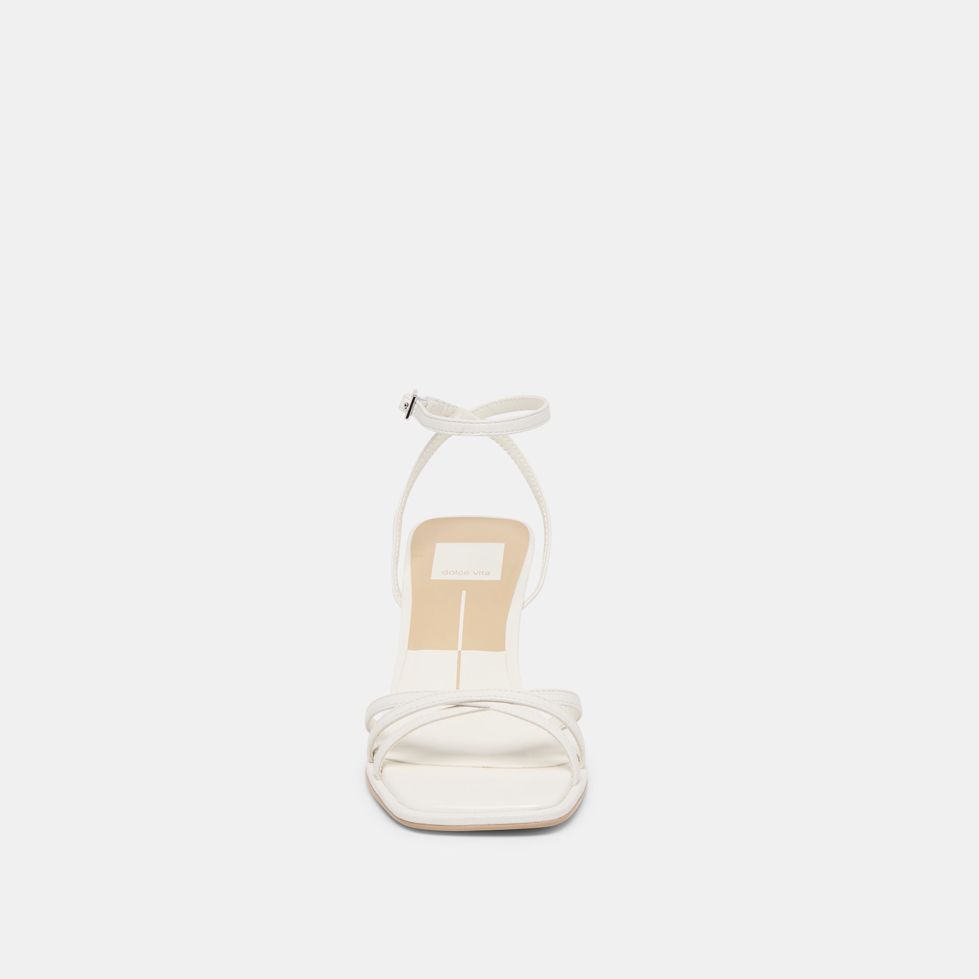 Dolce Vita SHOES | Manji True White Leather Heels