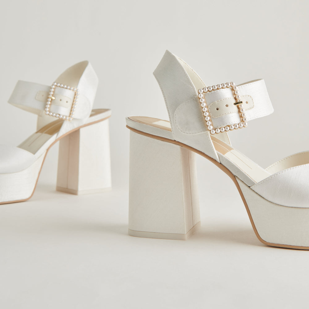 Dolce Vita SHOES | Bobby Pearl White Pearl Heels