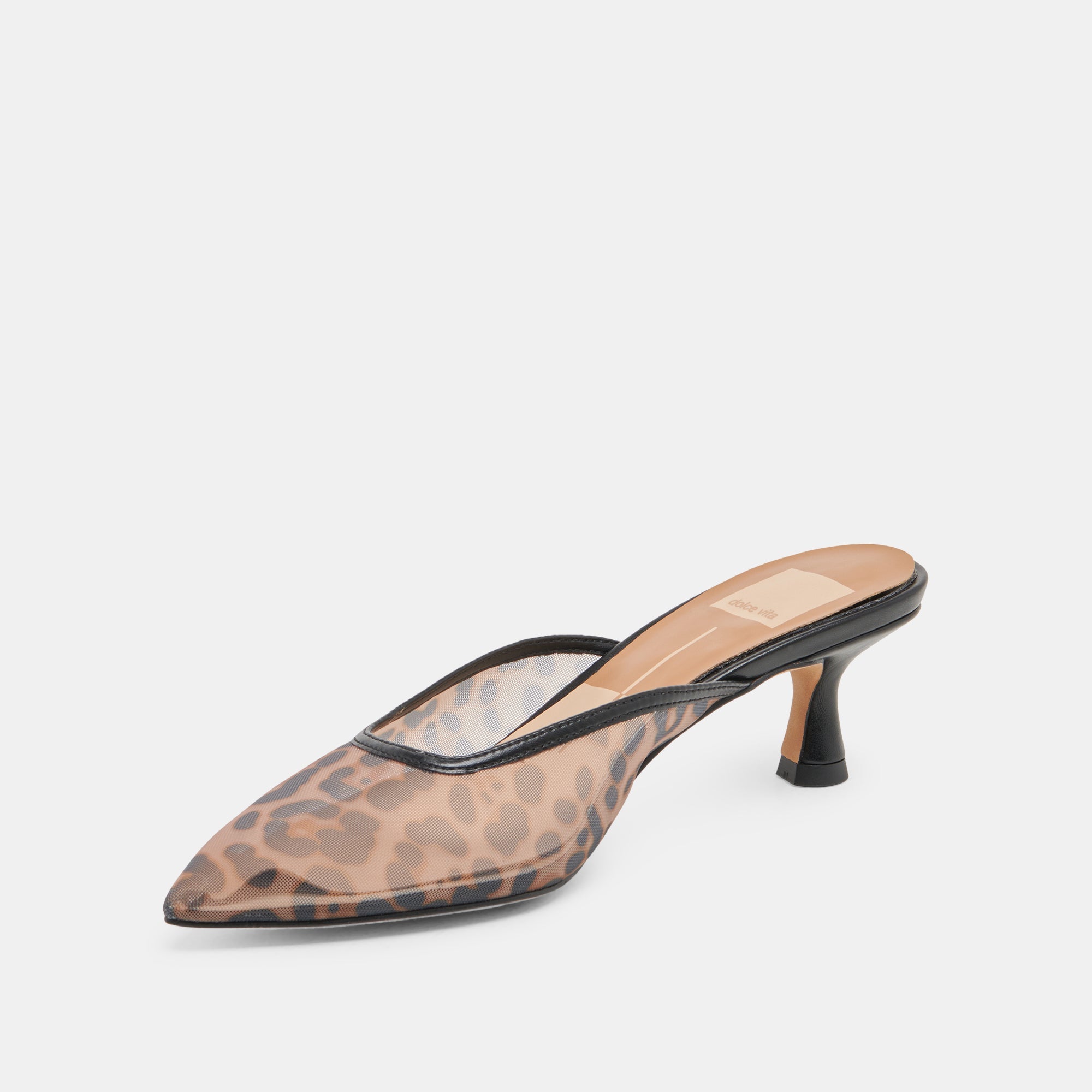 Dolce Vita SHOES | CLEO HEELS DK LEOPARD MESH
 – Dolce Vita