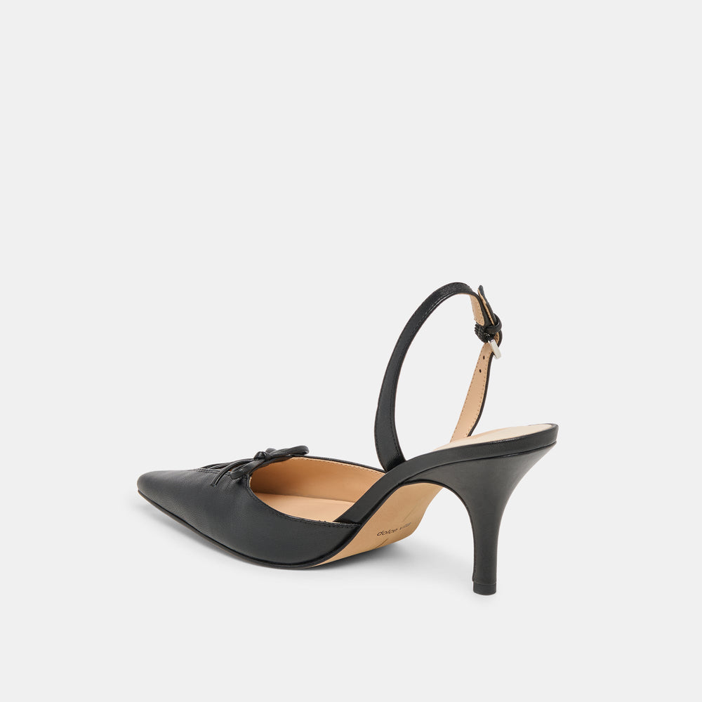 Dolce Vita SHOES | Hamya Black Leather Heels