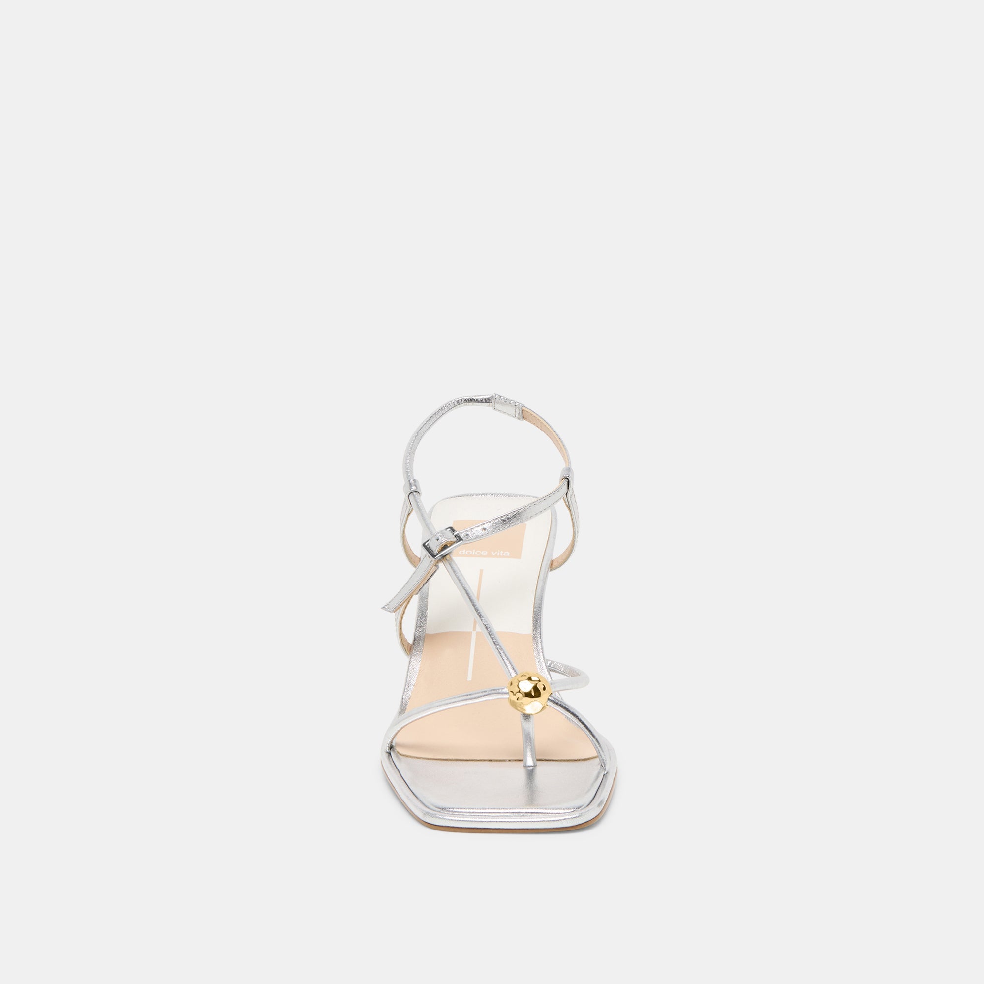 Dolce Vita SHOES | Mylee Silver Distressed Leather Heels