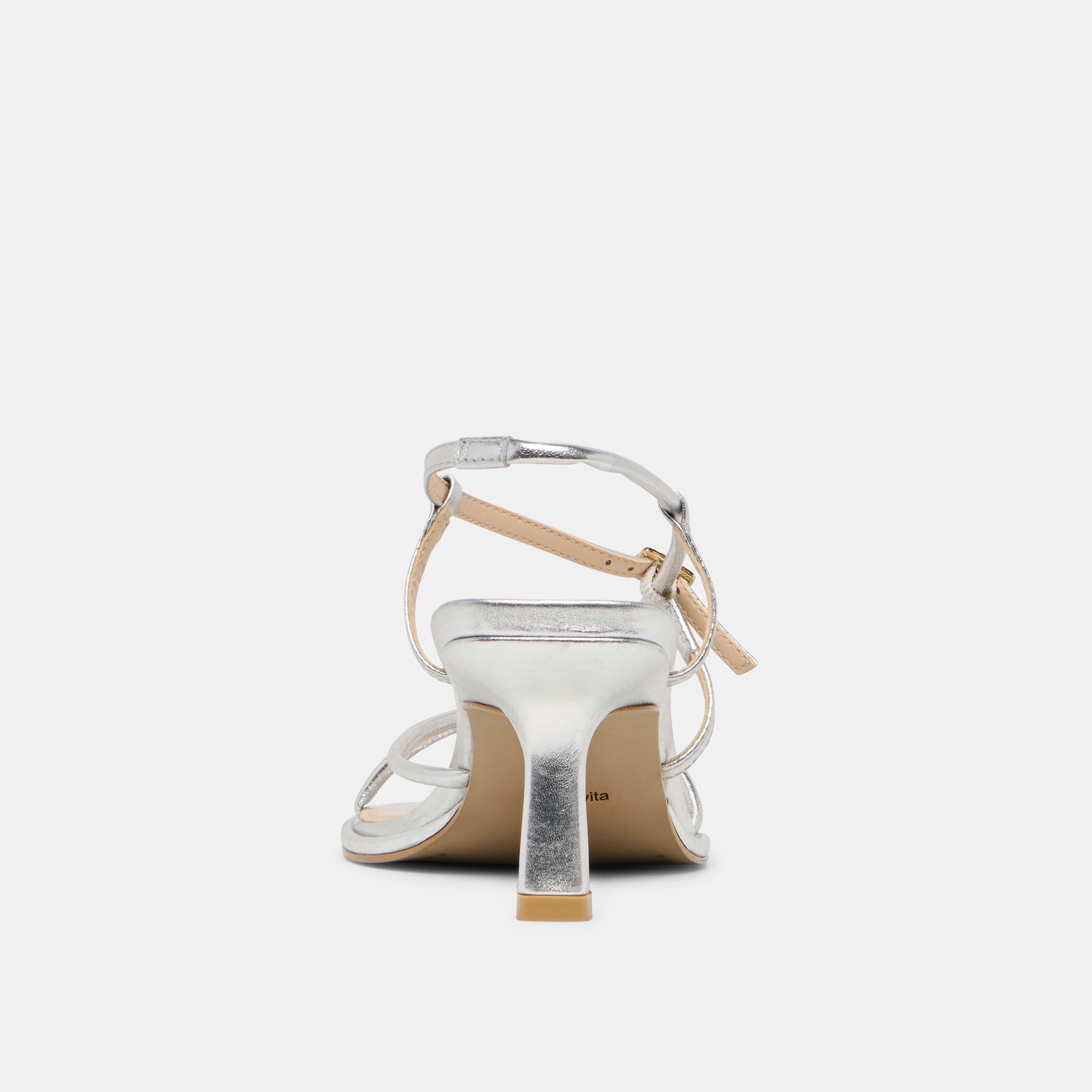 Dolce Vita SHOES | Mylee Silver Distressed Leather Heels