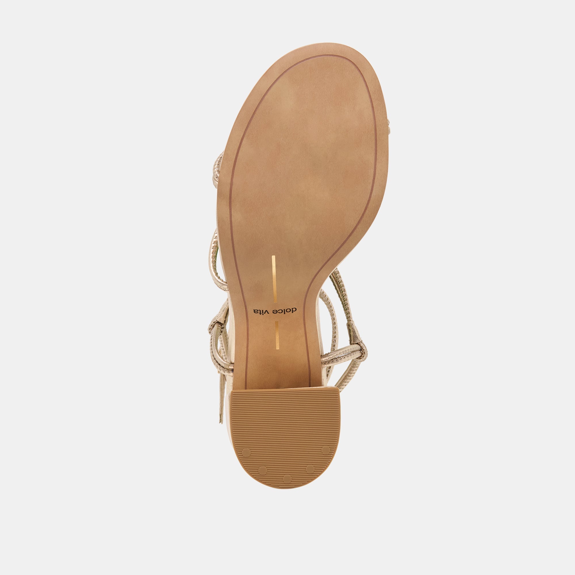 Dolce Vita SHOES | Fizzy Gold Leather Heels
