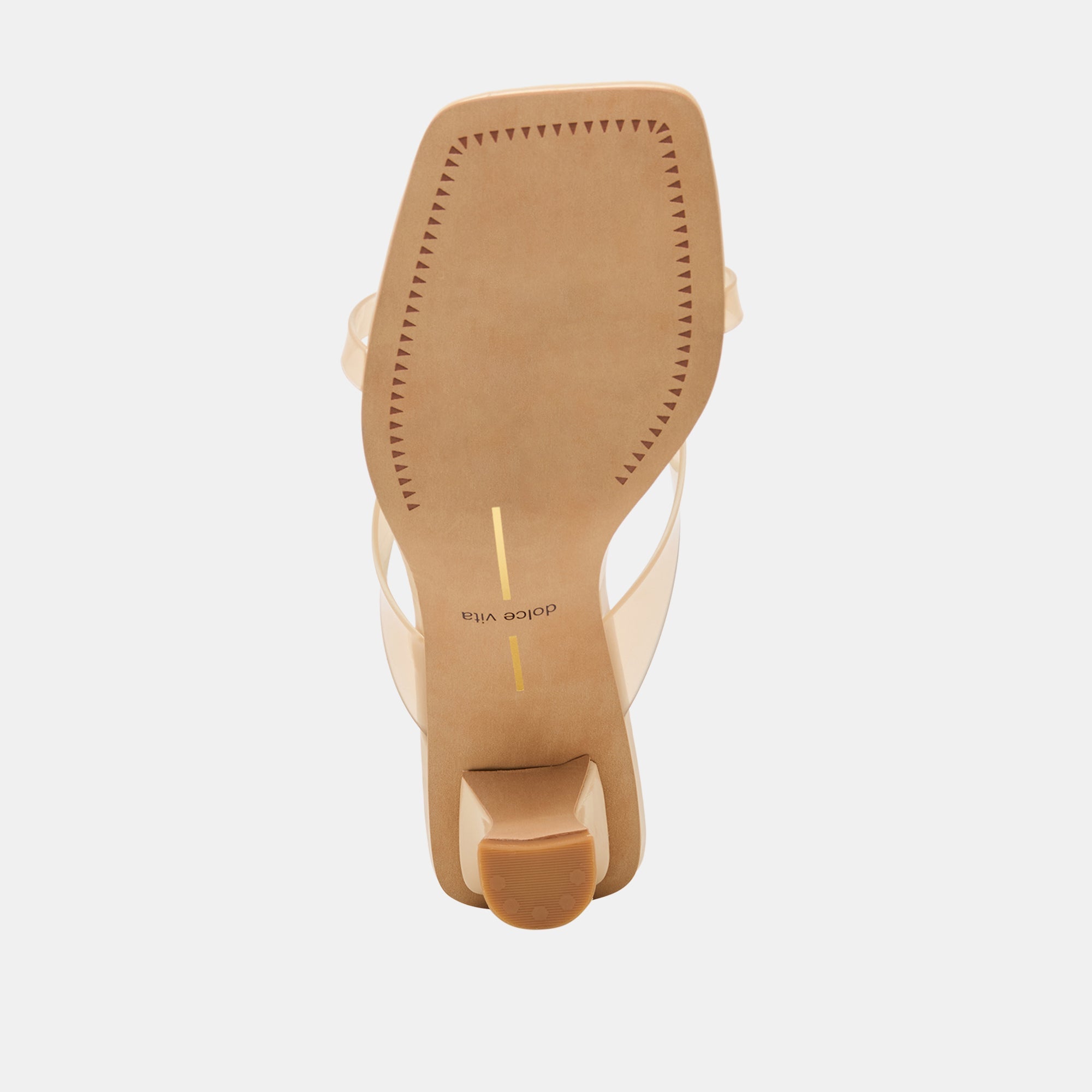 Dolce Vita SHOES | Brevel Vinyl Wide Praline Jelly Heels